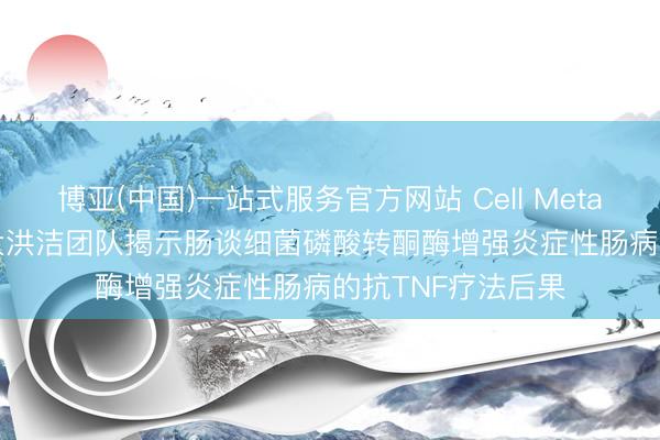 博亚(中国)一站式服务官方网站 Cell Metabolism:上海交大洪洁团队揭示肠谈细菌磷酸转酮酶增强炎症性肠病的抗TNF疗法后果