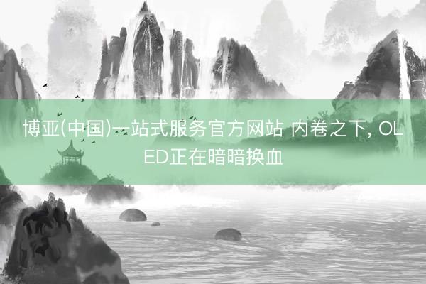 博亚(中国)一站式服务官方网站 内卷之下， OLED正在暗暗换血